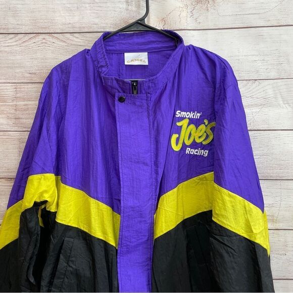 VINTAGE CAMEL SMOKIN’ JOE’S RACING TWO PIECE TRACK SUIT - Picture 8 of 16